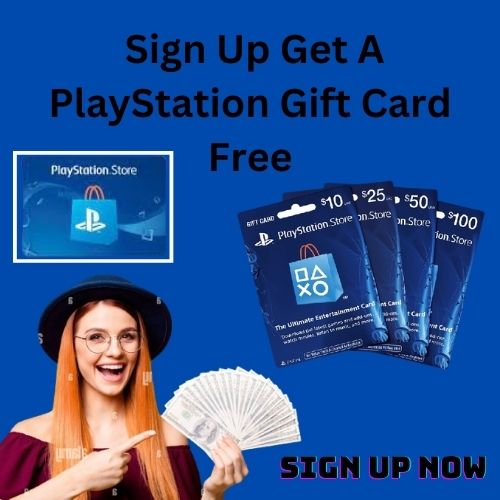 PlayStation Free Cash Gift Cards -2024