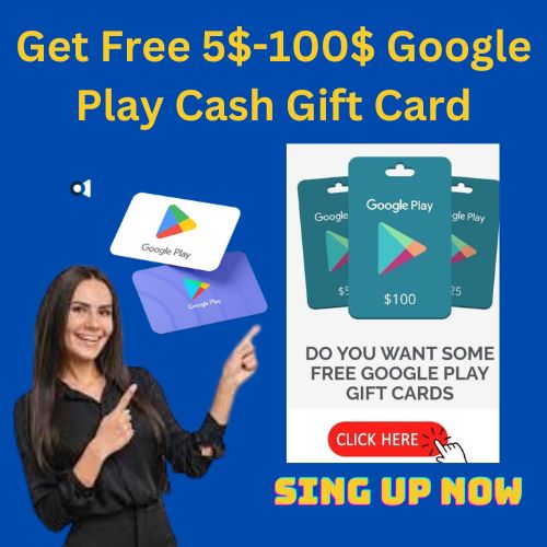 Google Play Free Cash Gift Cards-2024